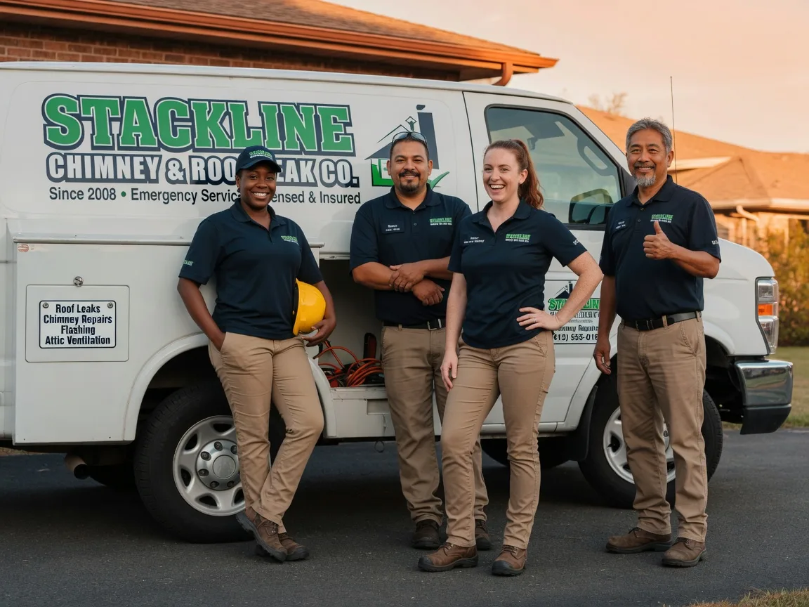 Chimney flashing repair company in Humptulips, WA